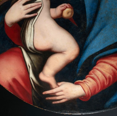  - Madonna della Purità, peintre du XVIIe siècle actif en Italie