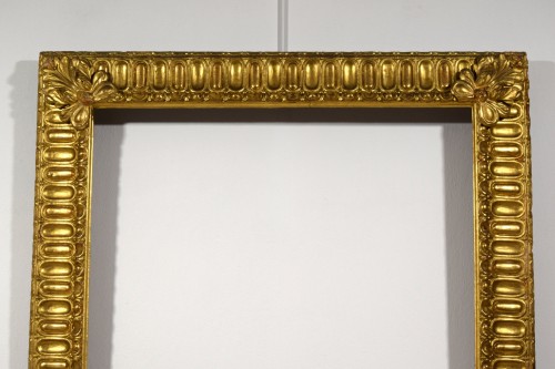 Antiquités - Pair of Baroque Carved and Giltwood Frames, Tuscany 18th Century