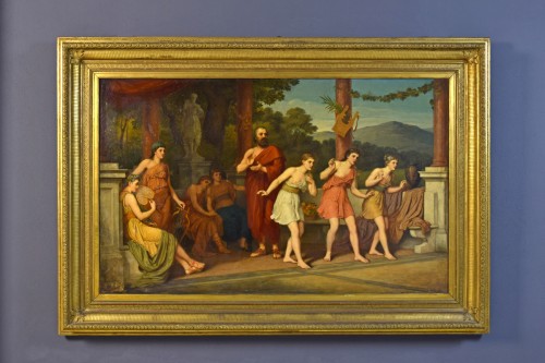 Johan Raphael Smith -Dance in Ancient Greece - Paintings & Drawings Style 