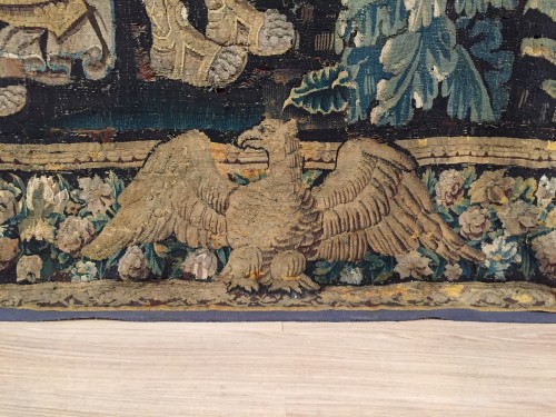  16th century, Flemish Storied Wool Tapestry  - 