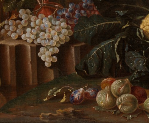 Pierre Navarre (actif 1685 - 1714) -  Nature morte - Tableaux et dessins Style 