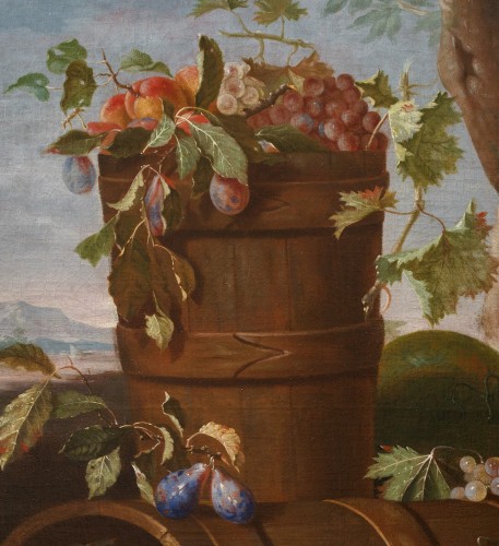 Tableaux et dessins Tableaux XVIIIe siècle - Pierre Navarre (actif 1685 - 1714) -  Nature morte