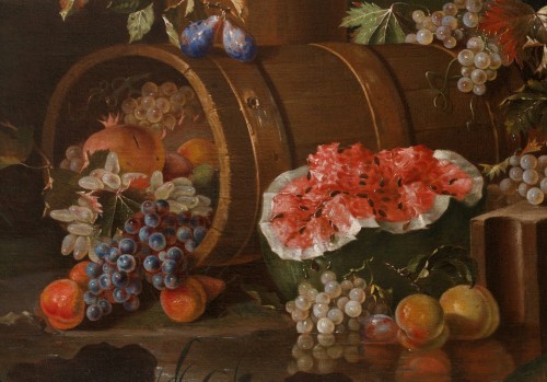 XVIIIe siècle - Pierre Navarre (actif 1685 - 1714) -  Nature morte