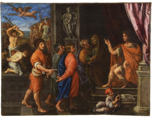 Giuliano Dinarelli (1629-1671) - La condamnation et le martyre des quatre saints couronnés