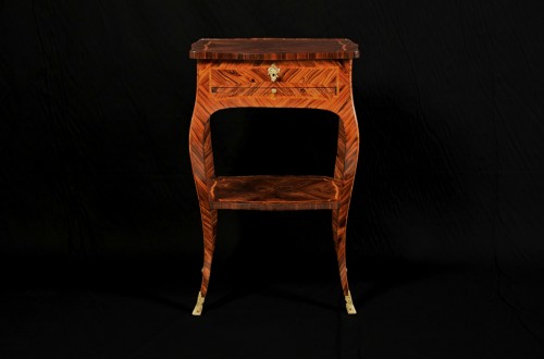 18th Century, Italian (Genoa) Louis XV Violet Wood Coffee Table - Furniture Style Louis XV