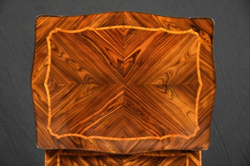 18th Century, Italian (Genoa) Louis XV Violet Wood Coffee Table - 