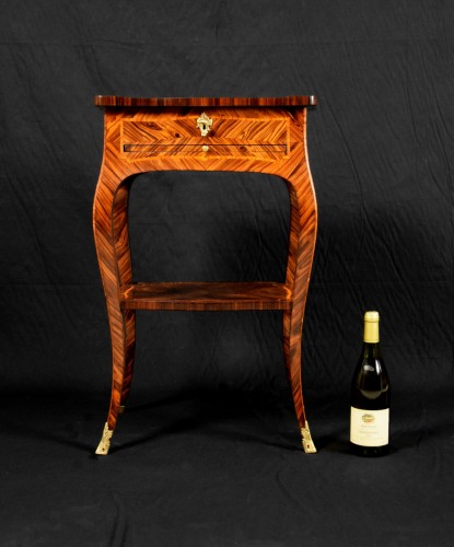 18th Century, Italian (Genoa) Louis XV Violet Wood Coffee Table - Louis XV