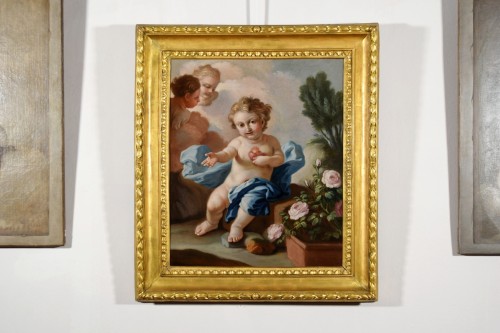 Pietro Bardellino (I1732 - 1806) - Le Sacré Cœur de l’Enfant Jésus - Tableaux et dessins Style 