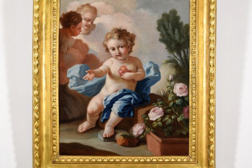 Pietro Bardellino (I1732 - 1806) - Le Sacré Cœur de l’Enfant Jésus - Brozzetti Antichità