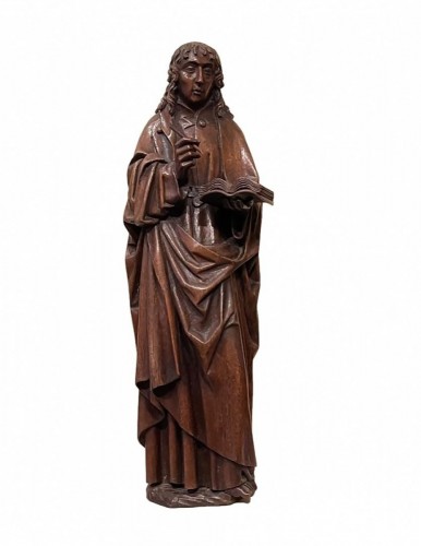 Oak sculpture of St-John Circa 1500