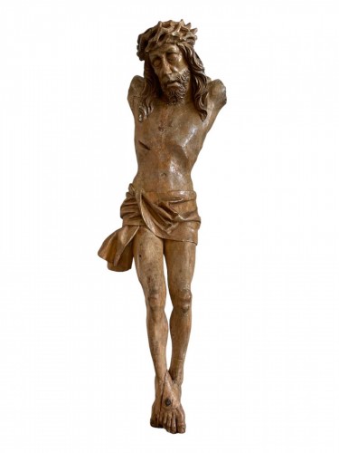 Christ en bois sculpté, Allemagne vers 1500