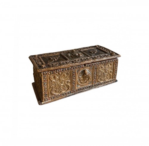 Coffret en pastiglia doré, Padoue circa 1500