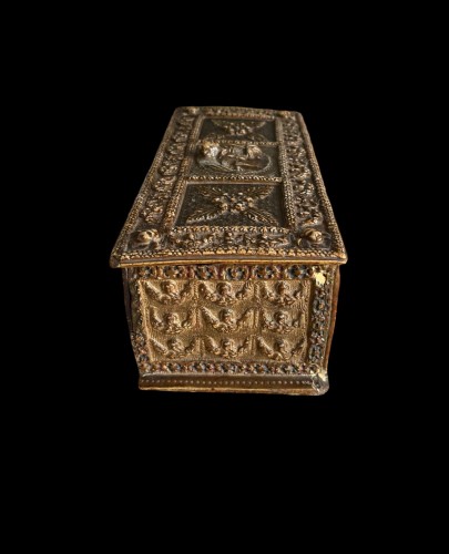 Objets de Vitrine Coffret & Nécessaire - Coffret en pastiglia doré, Padoue circa 1500