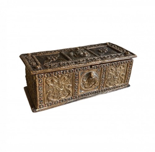 Renaissance - Coffret en pastiglia doré, Padoue circa 1500