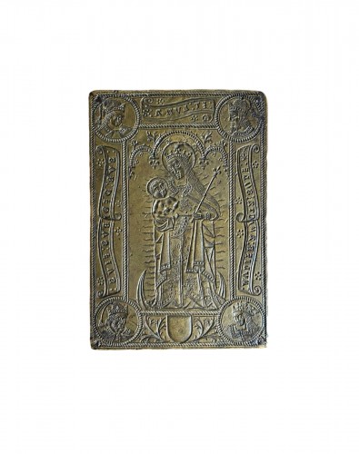 A large bronze Matrix. 16th century