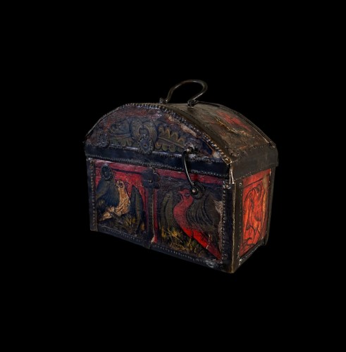 Antiquités - Gothic casket. Italy. 14th century