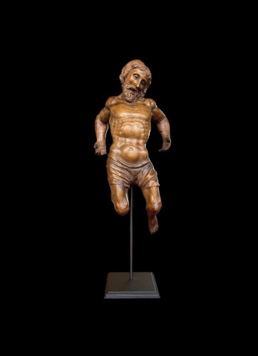 Sculpture  - Mannerism sculpture of Dismas or the Good Thief 16th century