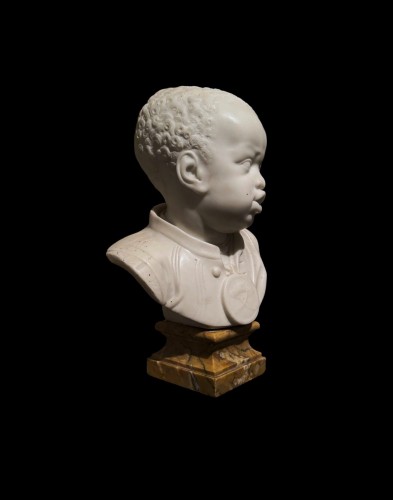 Bust of a Young Moor. Attributed to Jan Claudius de Cock (1668-1735 - 