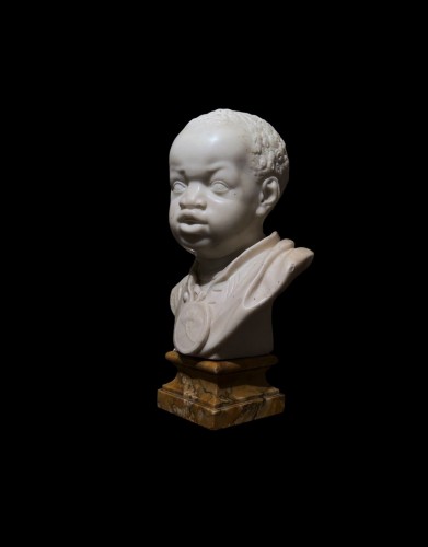 18th century - Bust of a Young Moor. Attributed to Jan Claudius de Cock (1668-1735