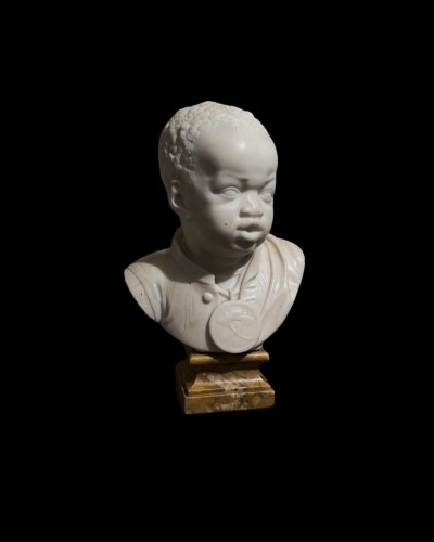 Bust of a Young Moor. Attributed to Jan Claudius de Cock (1668-1735 - 