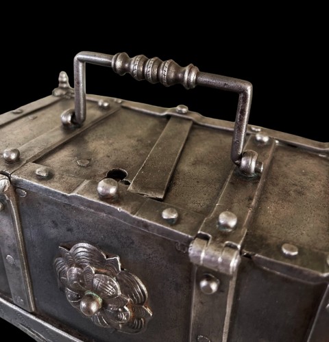 17th century - German iron casket 17th century