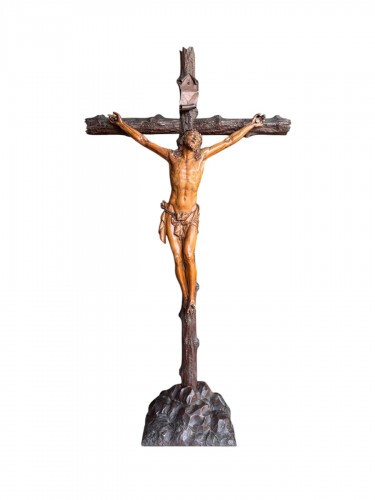 Crucifixion flamande, fin du XVIIe siècle