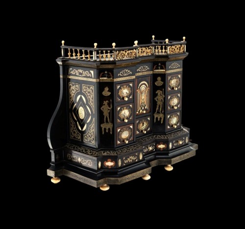 17th century German jewelry cabinet - 