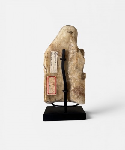 Sculpture  - Medieval alabaster Pieta, Nottingham ca. 1450