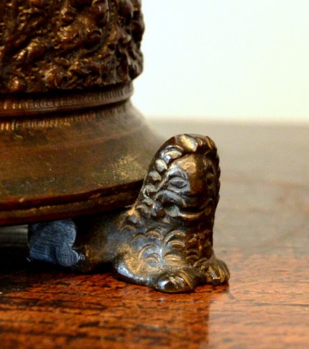Important bronze inkwell of Renaissance period - Decorative Objects Style Renaissance