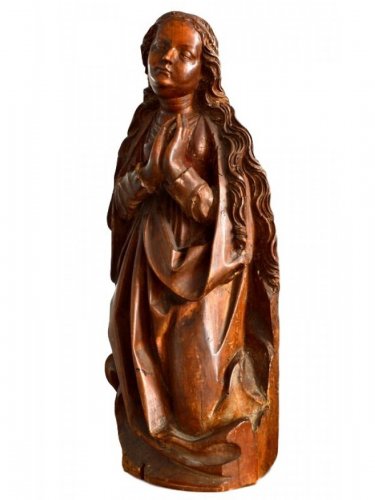 Statue of the Virgin of the Annunciation, Germany circa 1500