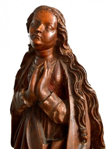 Statue of the Virgin of the Annunciation, Germany circa 1500 - 