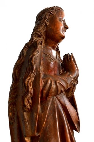 <= 16th century - Statue of the Virgin of the Annunciation, Germany circa 1500