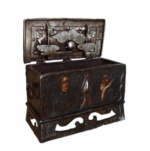 Petit coffret Nürnberg, Renaissance vers 1600 - Objet de décoration Style Renaissance