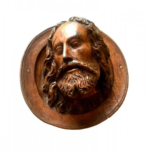 Sculpture  - Head of Saint John the Baptist, late 15th century