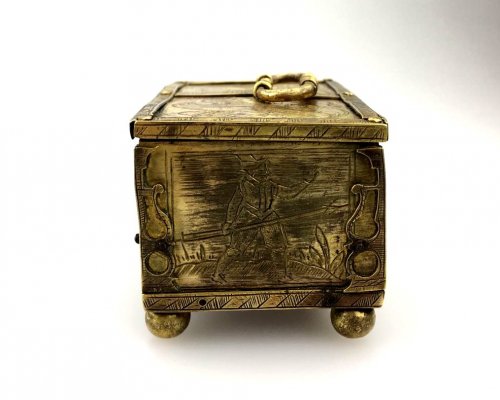 17th century - Michael Mann miniature casket. Circa 1600