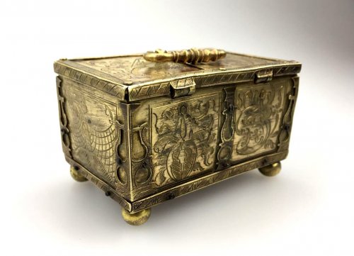 Renaissance - Michael Mann miniature casket. Circa 1600