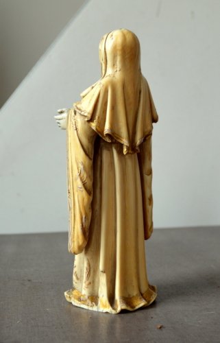 Ivory carved Virgin.Philippines 17th century. - 