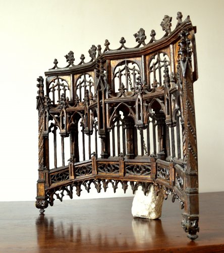 Architectural & Garden  - Carved oak Baldachin.Late 15th century