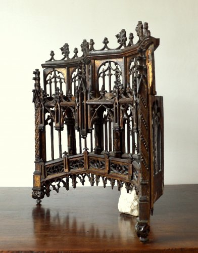 Carved oak Baldachin.Late 15th century - 