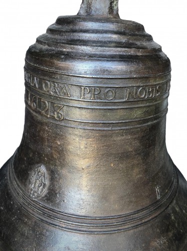 A large bronze bell.France.17th century - Louis XIII