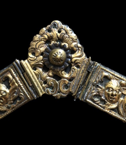 17th century - Gilt copper marriage belt.17th century.