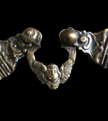Gilt copper marriage belt.17th century. - 