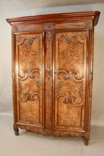 Mobilier Armoire - Armoire de mariage bressane XIXe