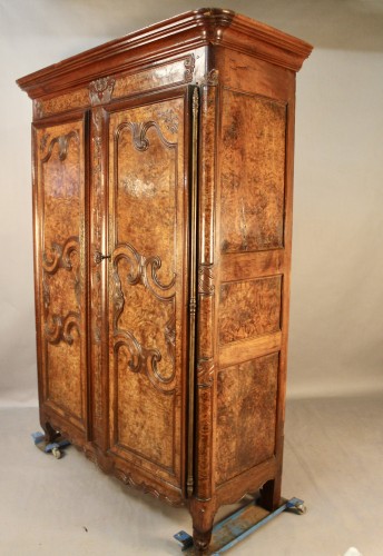  - Armoire de mariage bressane XIXe