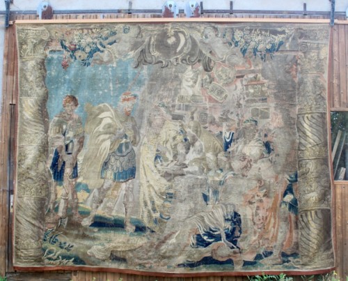 Importante Tapisserie XVIIe Bruxelles  - Tapisserie & Tapis Style 