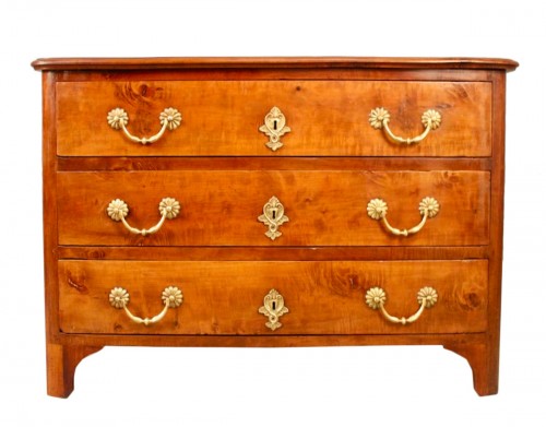 Louis XIV commode in pearwood
