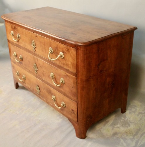 Antiquités - Commode Louis XIV en poirier