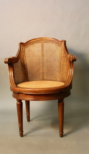 Fauteuil canné Tournant 20e siècle - Sièges Style 