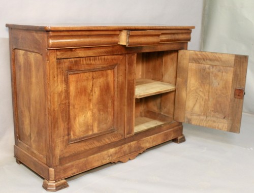 Buffet Louis Philippe en noyer - Mobilier Style Louis-Philippe