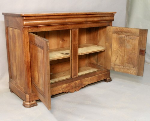 Antiquités - Buffet Louis Philippe en noyer